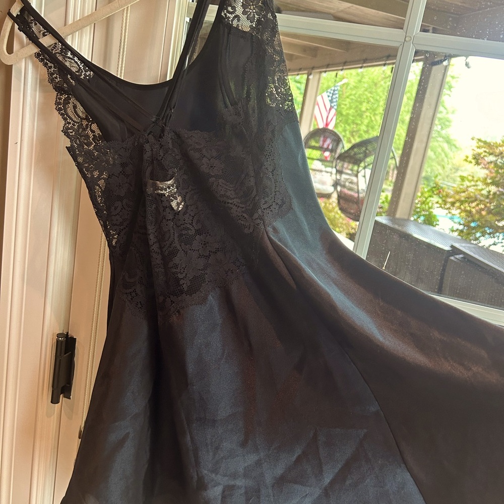 A Victoria’s Secret sleeping gown size medium with adjustable straps